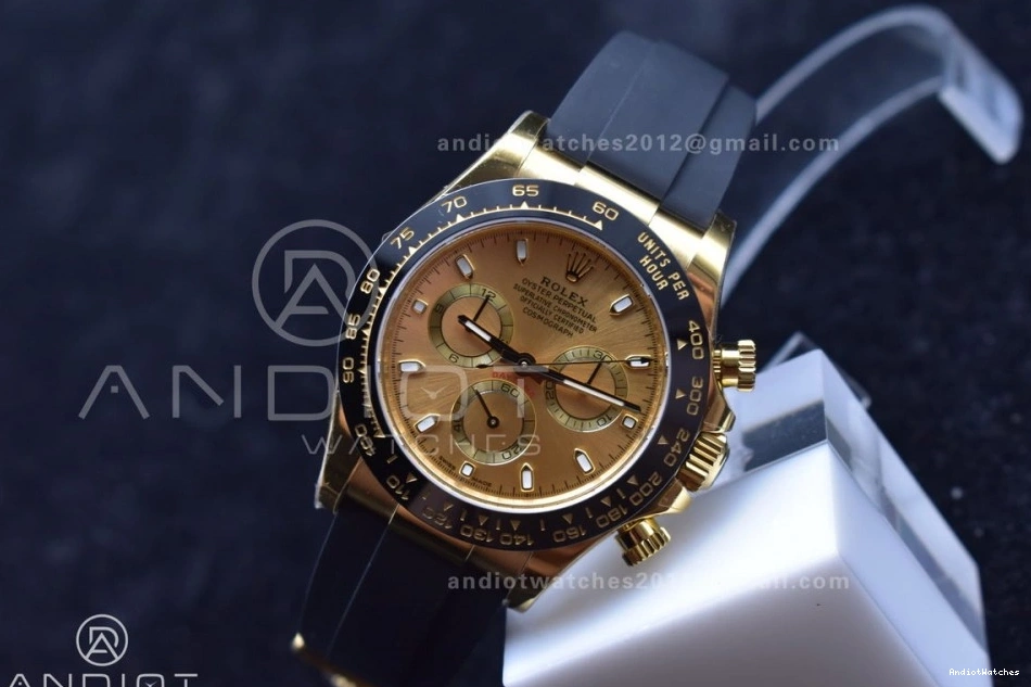 YG on Best Lume Daytona 764 Rubber SA BTF 116518 Strap Edition 1:1 Dial Reliable Oysterflex 0710